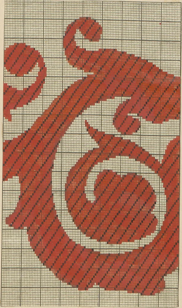 An illustration from Théorie de la fabrique, 1850, leaf 102