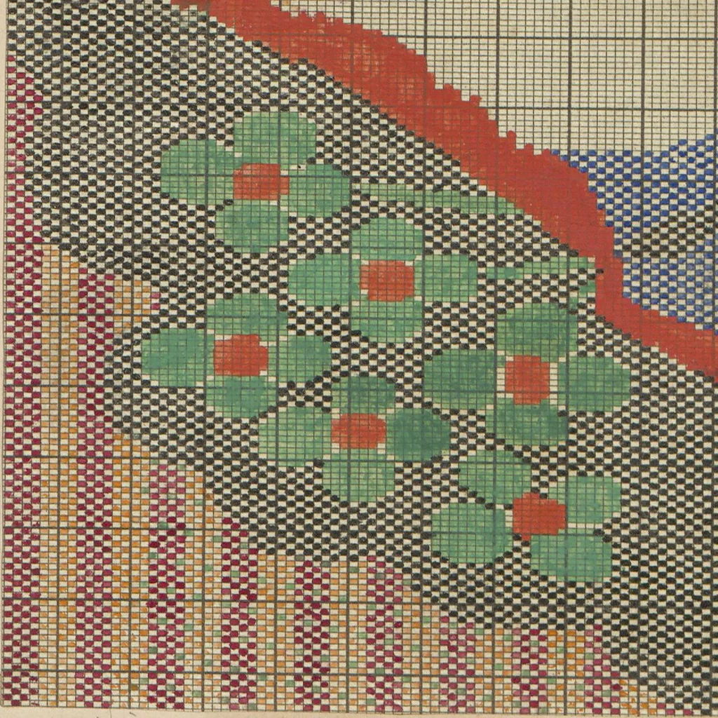 An illustration from Théorie de la fabrique, 1850, leaf 104