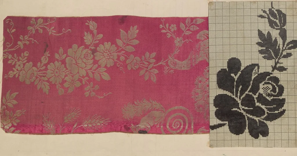 An illustration from Théorie de la fabrique, 1850, leaf 119