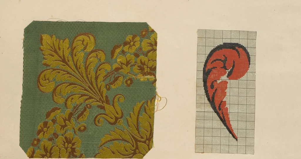 An illustration from Théorie de la fabrique, 1850, leaf 124