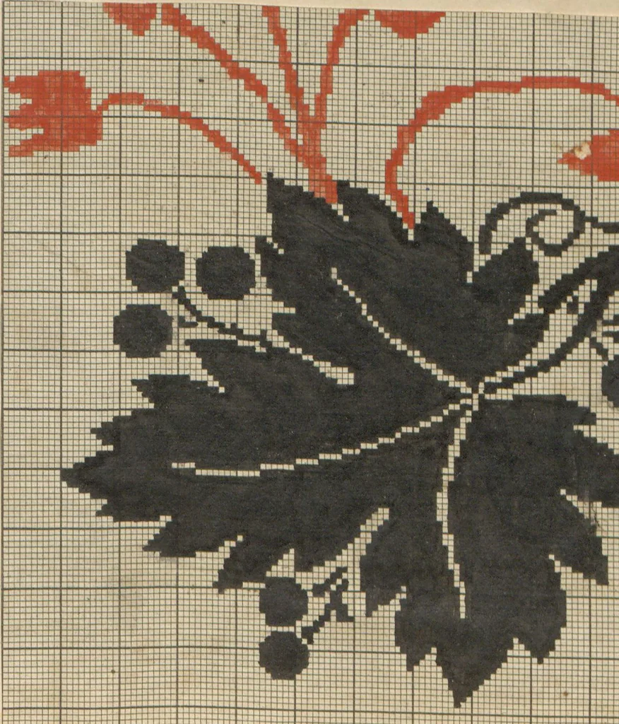 An illustration from Théorie de la fabrique, 1850, leaf 128