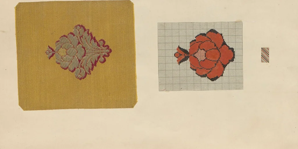 An illustration from Théorie de la fabrique, 1850, leaf 130
