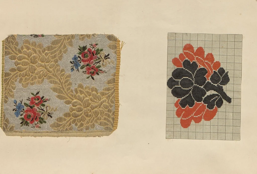 An illustration from Théorie de la fabrique, 1850, leaf 132