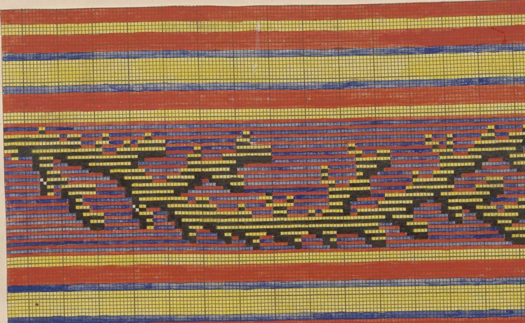 An illustration from Théorie de la fabrique, 1850, leaf 157
