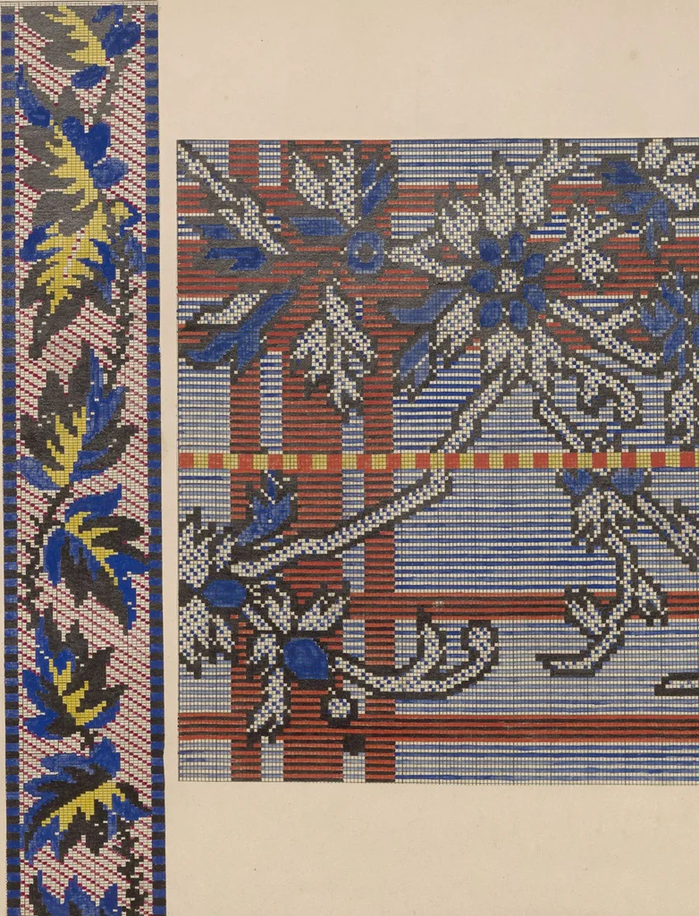 An illustration from Théorie de la fabrique, 1850, leaf 161
