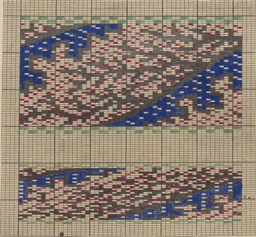 An illustration from Théorie de la fabrique, 1850, leaf 161