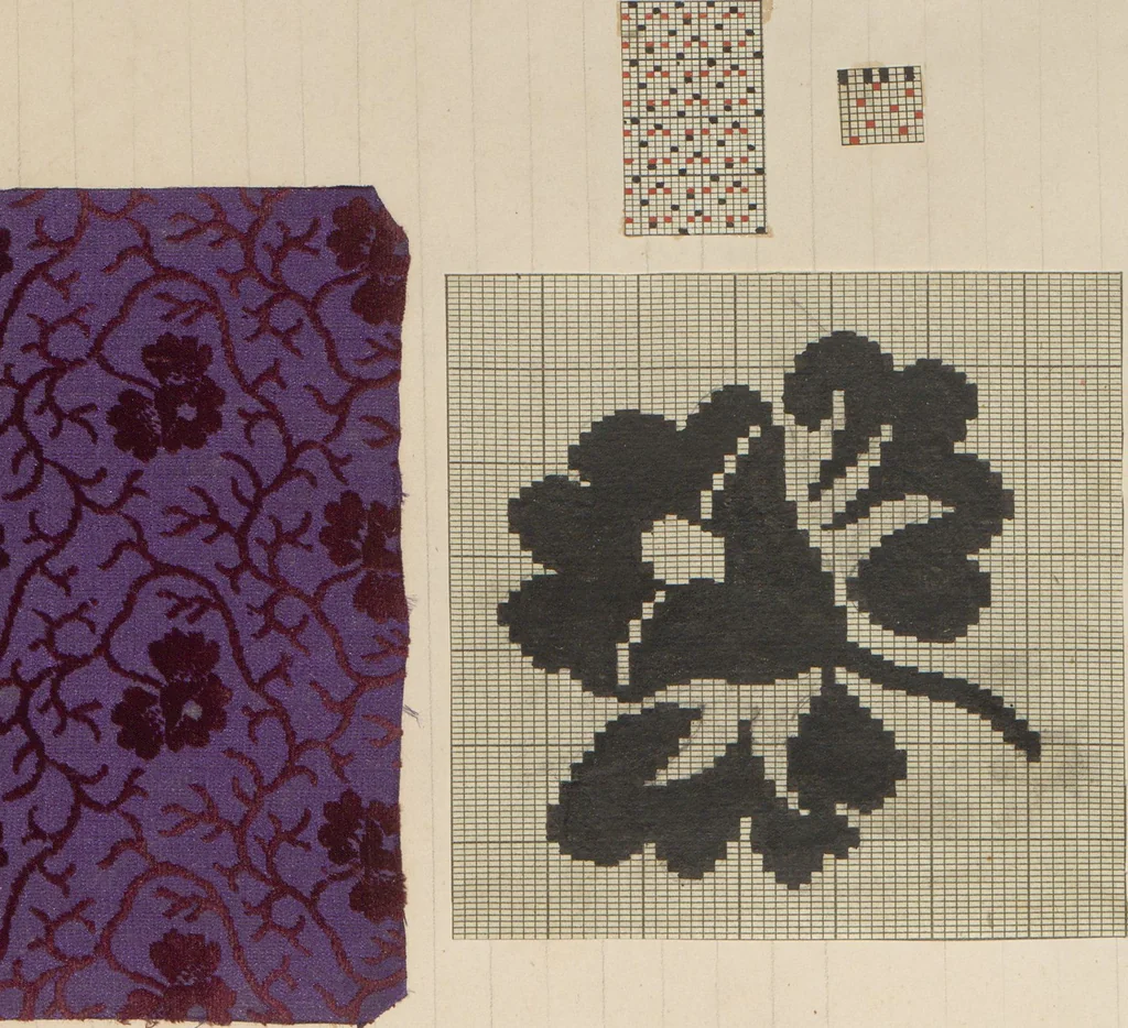 An illustration from Théorie de la fabrique, 1850, leaf 166
