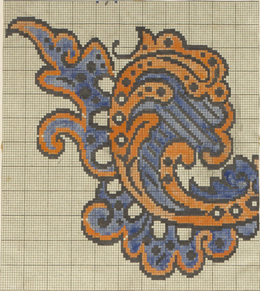 An illustration from Théorie de la fabrique, 1850, leaf 254