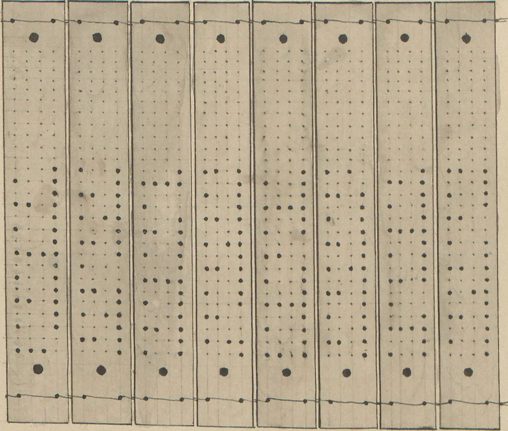An illustration from Théorie de la fabrique, 1850, leaf 79