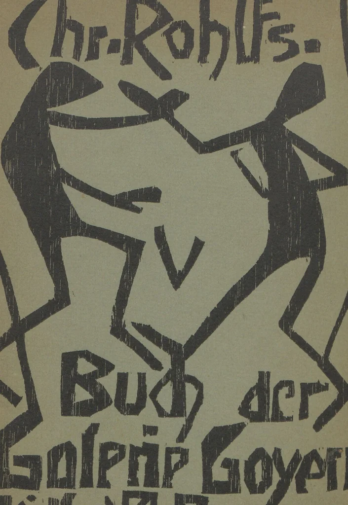An illustration from Christian Rohlfs : fünftes Buch der Galerie Goyert, Köln a. Rhein, 1921, leaf 1