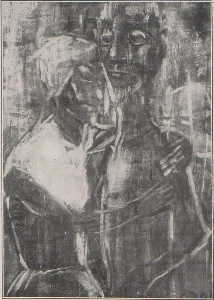 An illustration from Christian Rohlfs : fünftes Buch der Galerie Goyert, Köln a. Rhein, 1921, leaf 18