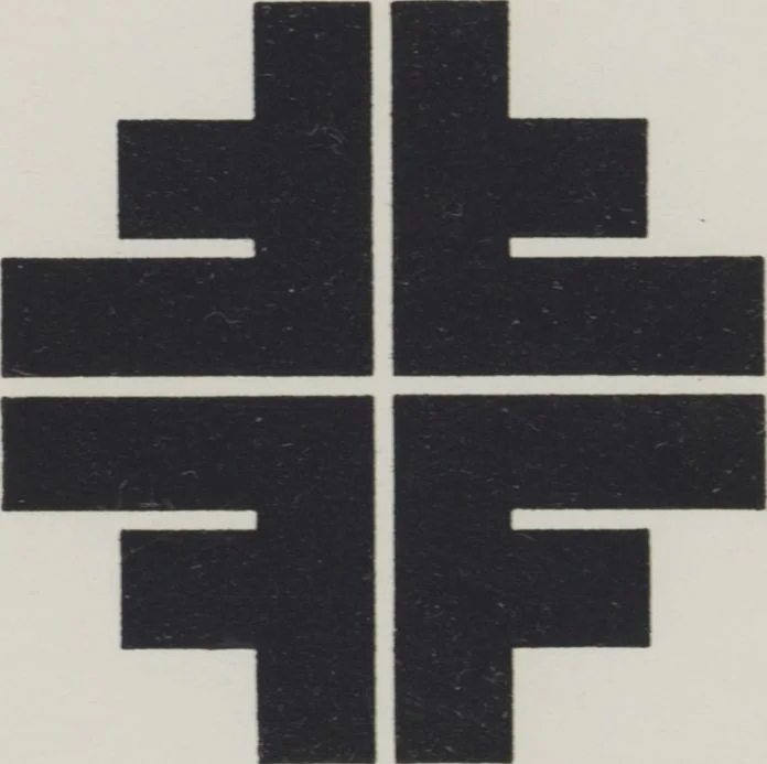 An illustration from Handelsmarken und Fabrikzeichen, von Carl Ernst Hinkefuss und Wilhelm H. Deffke, 1917, leaf 39