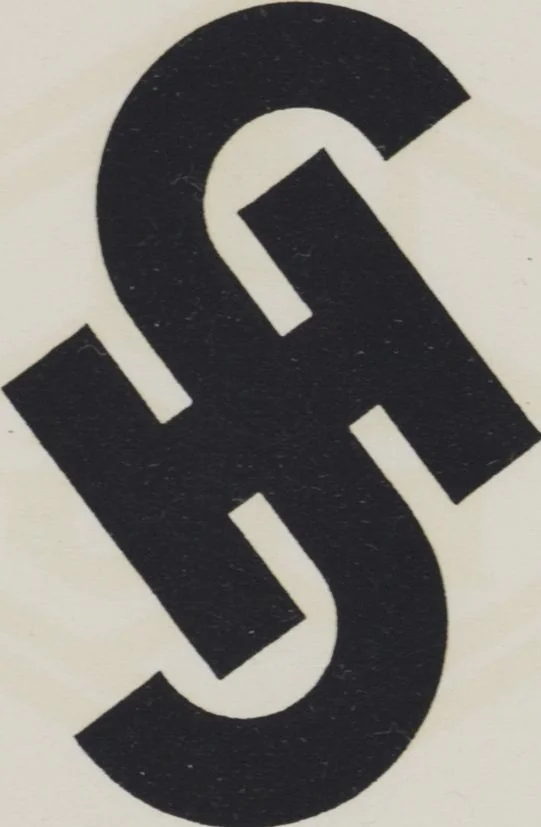 An illustration from Handelsmarken und Fabrikzeichen, von Carl Ernst Hinkefuss und Wilhelm H. Deffke, 1917, leaf 49