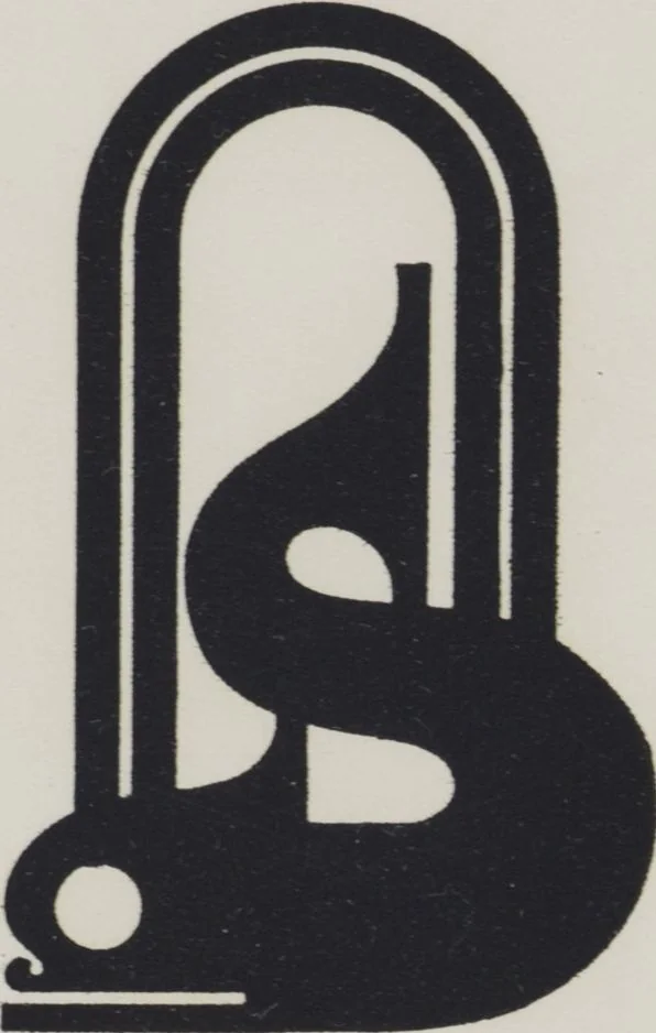 An illustration from Handelsmarken und Fabrikzeichen, von Carl Ernst Hinkefuss und Wilhelm H. Deffke, 1917, leaf 57