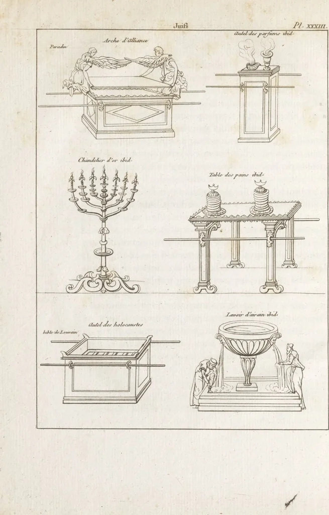 An illustration from Recherches sur les costumes, les moeurs, les usages religieux, civils et militaires des anciens peuples : [Volume 2] / par J. Mailliot, ... publié par P. Martin, 1809, leaf 302