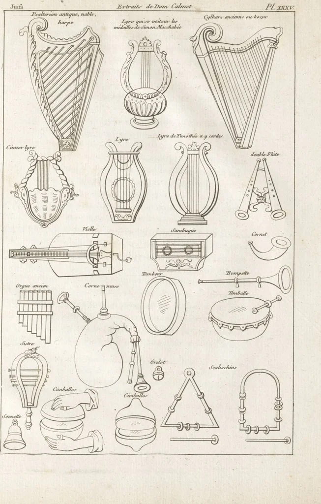 An illustration from Recherches sur les costumes, les moeurs, les usages religieux, civils et militaires des anciens peuples : [Volume 2] / par J. Mailliot, ... publié par P. Martin, 1809, leaf 315