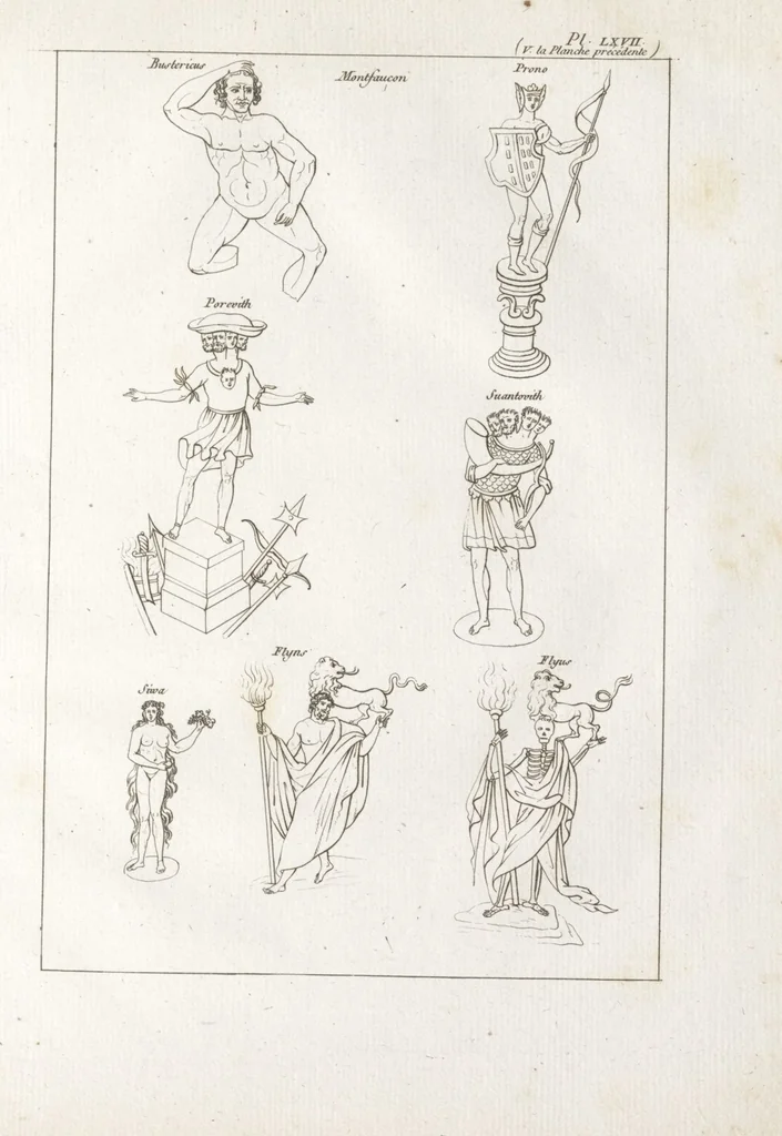 An illustration from Recherches sur les costumes, les moeurs, les usages religieux, civils et militaires des anciens peuples : [Volume 2] / par J. Mailliot, ... publié par P. Martin, 1809, leaf 601