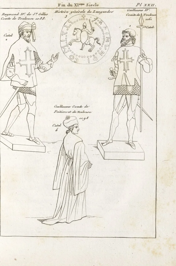 An illustration from Recherches sur les costumes, les moeurs, les usages religieux, civils et militaires des anciens peuples : [Volume 3] / par J. Mailliot, ... publié par P. Martin, 1809, leaf 115