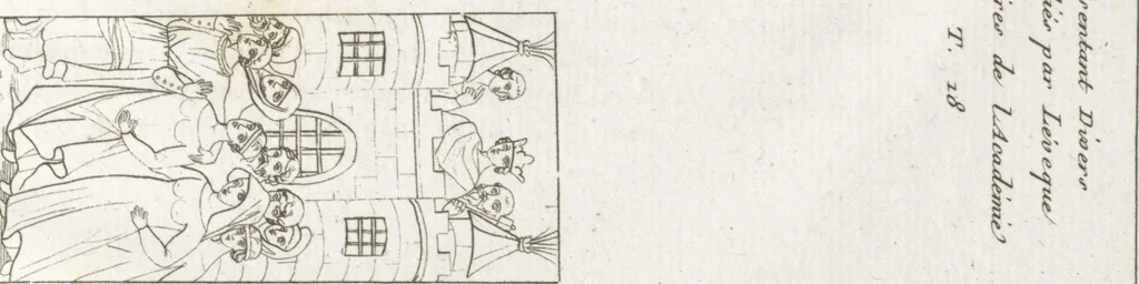 An illustration from Recherches sur les costumes, les moeurs, les usages religieux, civils et militaires des anciens peuples : [Volume 3] / par J. Mailliot, ... publié par P. Martin, 1809, leaf 131