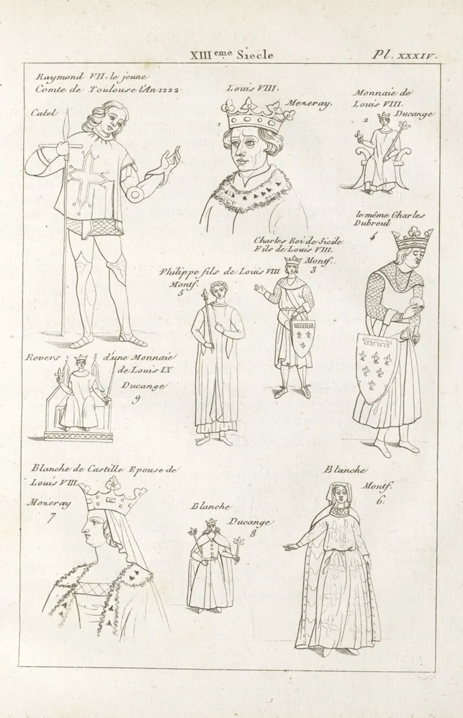 An illustration from Recherches sur les costumes, les moeurs, les usages religieux, civils et militaires des anciens peuples : [Volume 3] / par J. Mailliot, ... publié par P. Martin, 1809, leaf 175