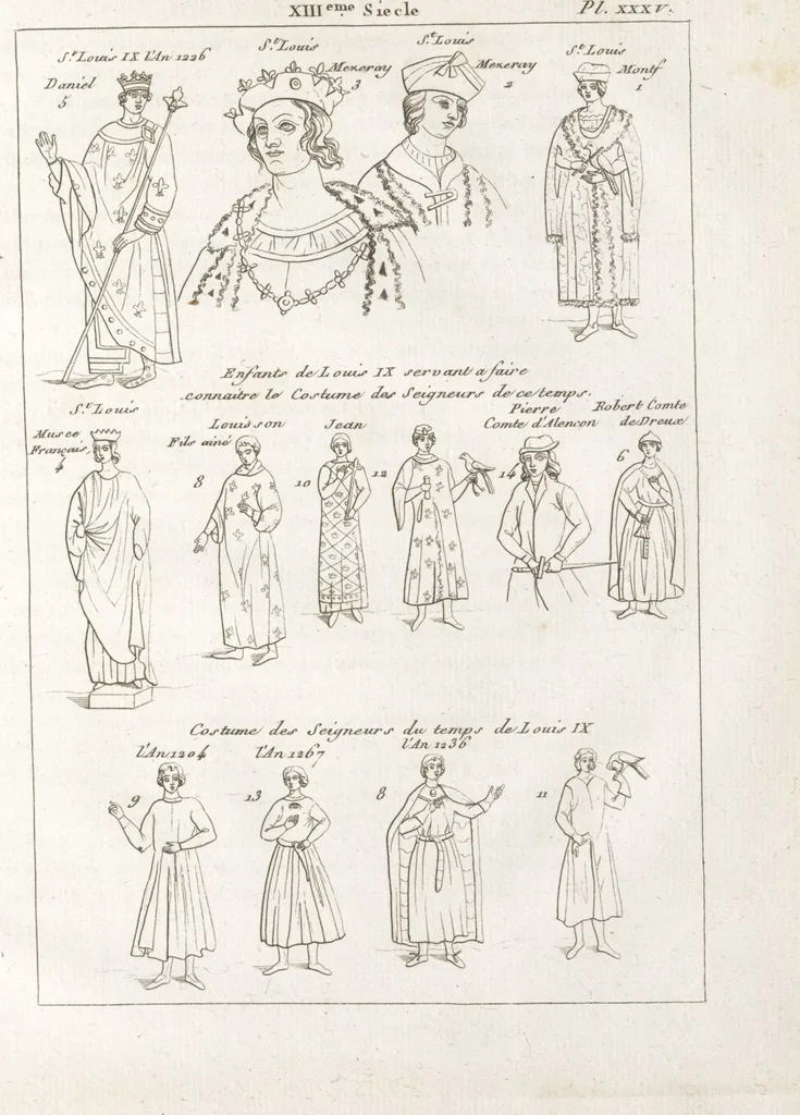 An illustration from Recherches sur les costumes, les moeurs, les usages religieux, civils et militaires des anciens peuples : [Volume 3] / par J. Mailliot, ... publié par P. Martin, 1809, leaf 179