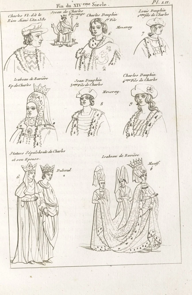 An illustration from Recherches sur les costumes, les moeurs, les usages religieux, civils et militaires des anciens peuples : [Volume 3] / par J. Mailliot, ... publié par P. Martin, 1809, leaf 263