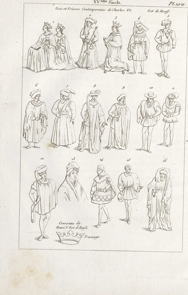 An illustration from Recherches sur les costumes, les moeurs, les usages religieux, civils et militaires des anciens peuples : [Volume 3] / par J. Mailliot, ... publié par P. Martin, 1809, leaf 278