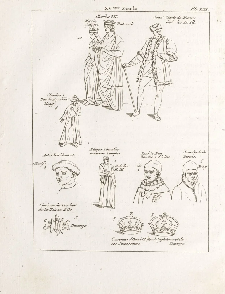An illustration from Recherches sur les costumes, les moeurs, les usages religieux, civils et militaires des anciens peuples : [Volume 3] / par J. Mailliot, ... publié par P. Martin, 1809, leaf 290