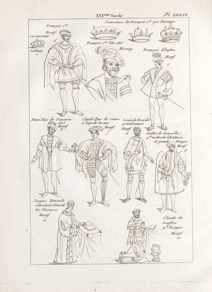 An illustration from Recherches sur les costumes, les moeurs, les usages religieux, civils et militaires des anciens peuples : [Volume 3] / par J. Mailliot, ... publié par P. Martin, 1809, leaf 348