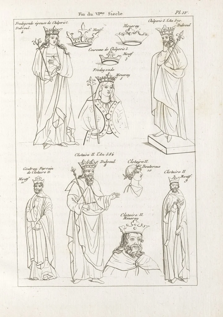 An illustration from Recherches sur les costumes, les moeurs, les usages religieux, civils et militaires des anciens peuples : [Volume 3] / par J. Mailliot, ... publié par P. Martin, 1809, leaf 35