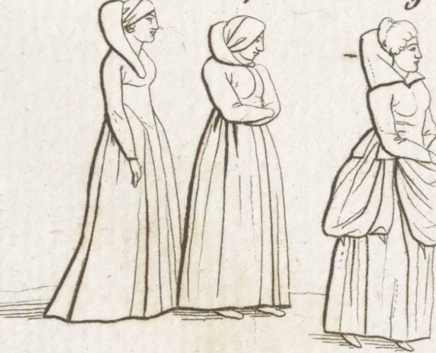 An illustration from Recherches sur les costumes, les moeurs, les usages religieux, civils et militaires des anciens peuples : [Volume 3] / par J. Mailliot, ... publié par P. Martin, 1809, leaf 420