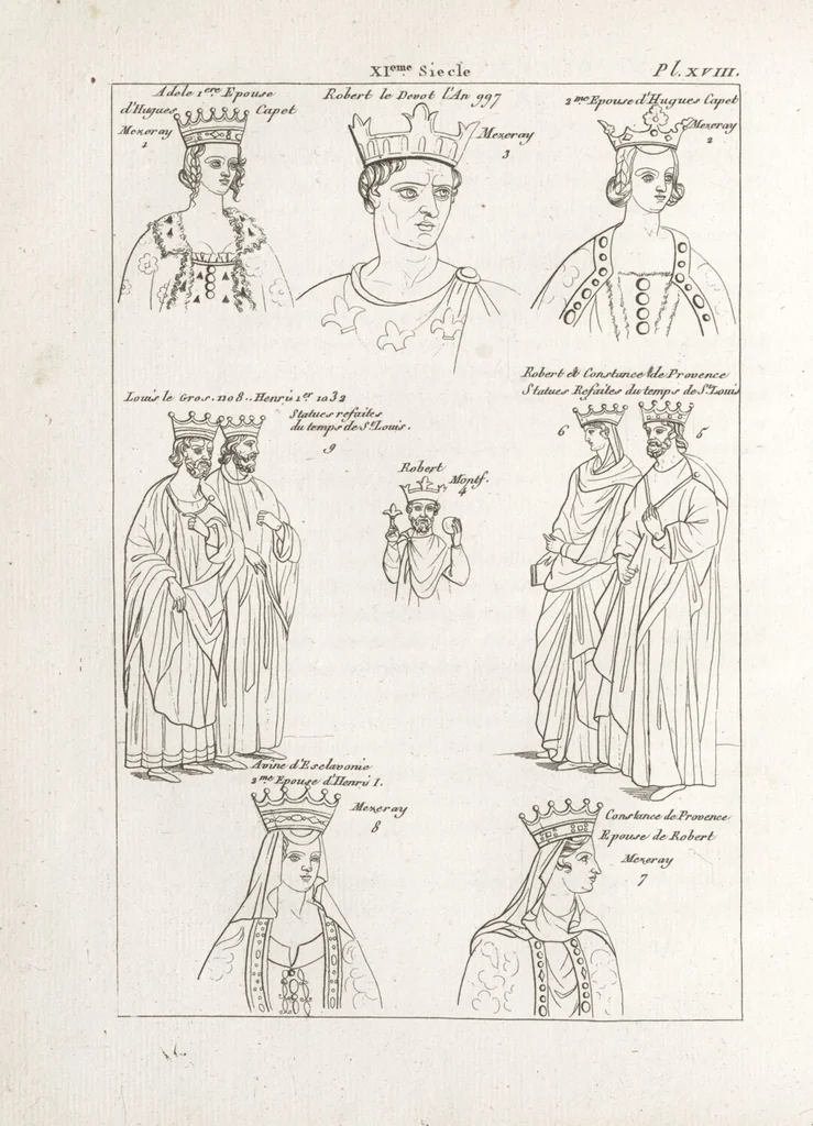 An illustration from Recherches sur les costumes, les moeurs, les usages religieux, civils et militaires des anciens peuples : [Volume 3] / par J. Mailliot, ... publié par P. Martin, 1809, leaf 98