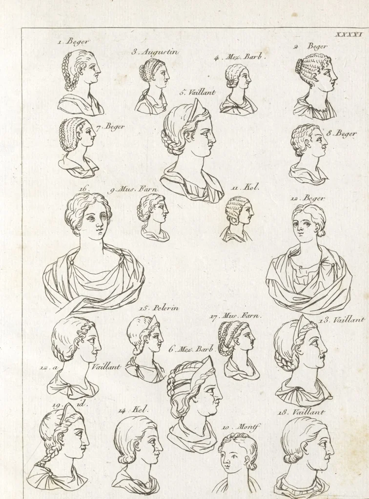 An illustration from Recherches sur les costumes, les moeurs, les usages religieux, civils et militaires des anciens peuples : [Volume 1] / par J. Mailliot, ... publié par P. Martin, 1809, leaf 229