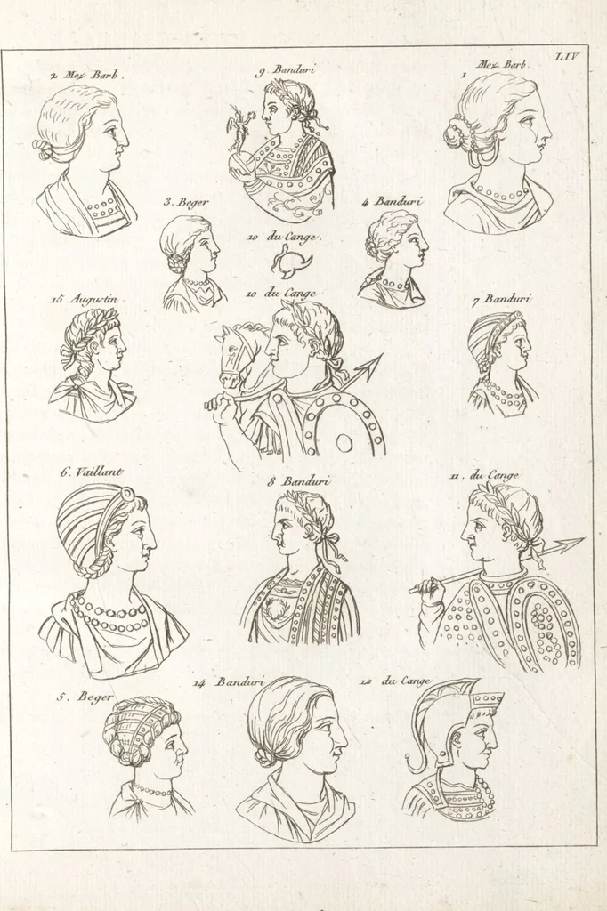 An illustration from Recherches sur les costumes, les moeurs, les usages religieux, civils et militaires des anciens peuples : [Volume 1] / par J. Mailliot, ... publié par P. Martin, 1809, leaf 275