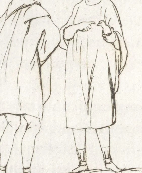 An illustration from Recherches sur les costumes, les moeurs, les usages religieux, civils et militaires des anciens peuples : [Volume 1] / par J. Mailliot, ... publié par P. Martin, 1809, leaf 86