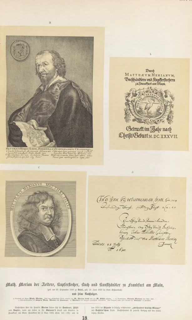 An illustration from Bilderhefte zur Geschichte des Bücherhandels und der mit demselben verwandten Künste und Gewerbe / herausgegeben von Heinrich Lempertz, 1853, leaf 29