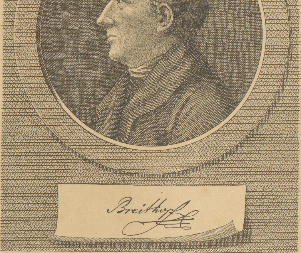 An illustration from Bilderhefte zur Geschichte des Bücherhandels und der mit demselben verwandten Künste und Gewerbe / herausgegeben von Heinrich Lempertz, 1853, leaf 36