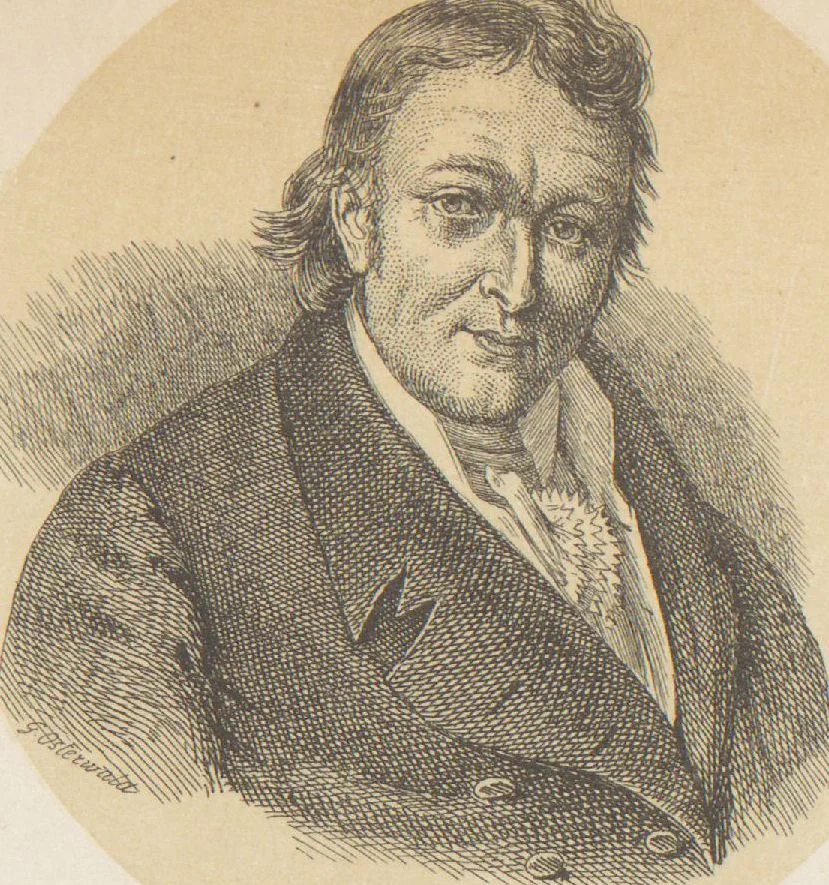 An illustration from Bilderhefte zur Geschichte des Bücherhandels und der mit demselben verwandten Künste und Gewerbe / herausgegeben von Heinrich Lempertz, 1853, leaf 42