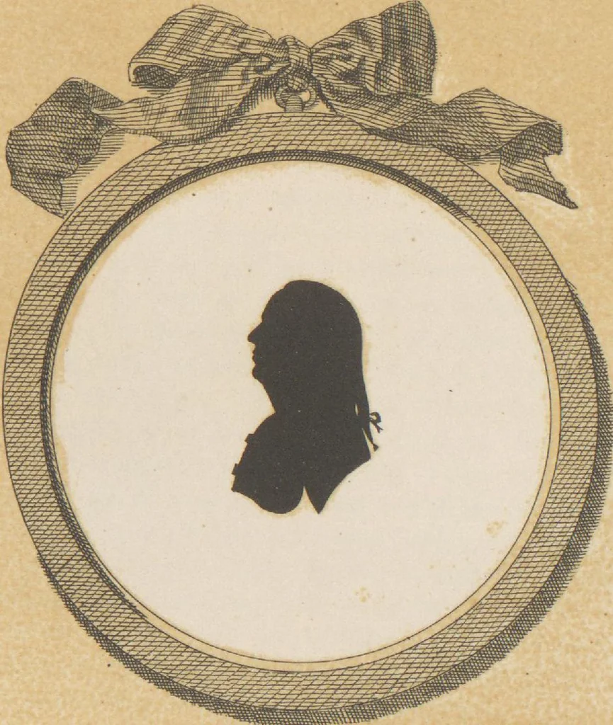 An illustration from Bilderhefte zur Geschichte des Bücherhandels und der mit demselben verwandten Künste und Gewerbe / herausgegeben von Heinrich Lempertz, 1853, leaf 44