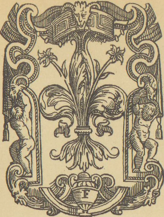 An illustration from Bilderhefte zur Geschichte des Bücherhandels und der mit demselben verwandten Künste und Gewerbe / herausgegeben von Heinrich Lempertz, 1853, leaf 58