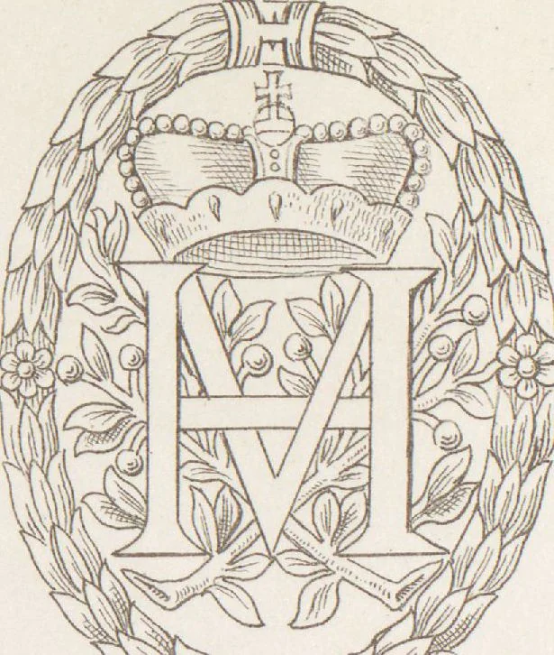 An illustration from Bilderhefte zur Geschichte des Bücherhandels und der mit demselben verwandten Künste und Gewerbe / herausgegeben von Heinrich Lempertz, 1853, leaf 75