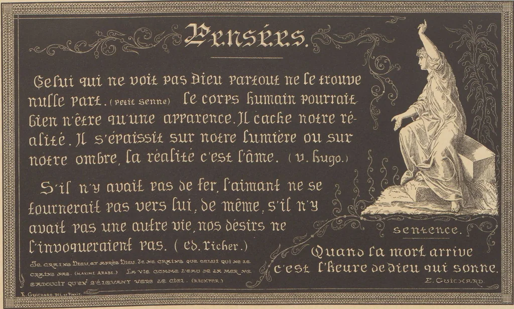 An illustration from Les petits alphabets du brodeur : compositions originales inspirées de nos grandes époques décoratives / par Ed. Guichard, leaf 21