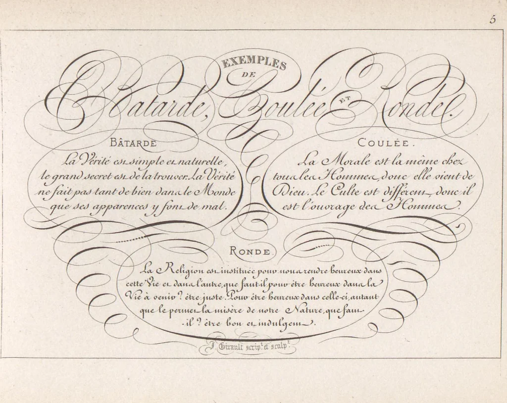 An illustration from Álbum graphique : recueil d'alphabets français, étrangers et ornés, couronnes, armes, supports, chiffres entrelacés et ornés : [volume 1] / monogrammes tires d'anciens manuscrits et composés par J. Girault, 1870, leaf 33
