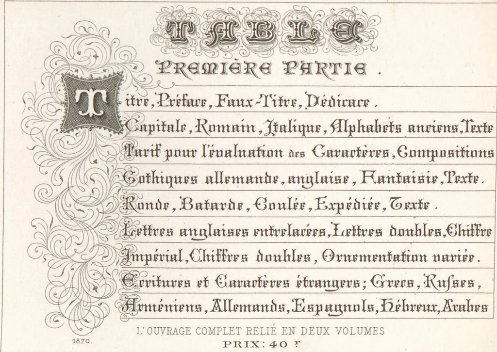An illustration from Álbum graphique : recueil d'alphabets français, étrangers et ornés, couronnes, armes, supports, chiffres entrelacés et ornés : [volume 1] / monogrammes tires d'anciens manuscrits et composés par J. Girault, 1870, leaf 88