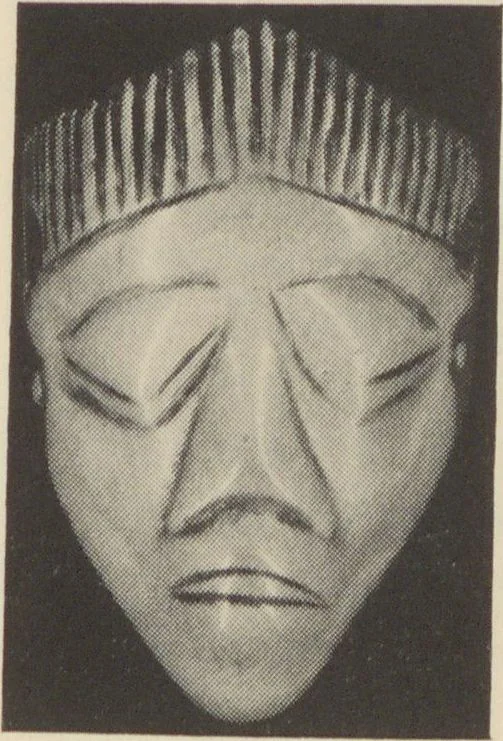 An illustration from Blondiau-Theatre Arts collection of primitive African art : on exhibition, February 7th to March 5th, 1927, The New Art Circle, 1927, leaf 11