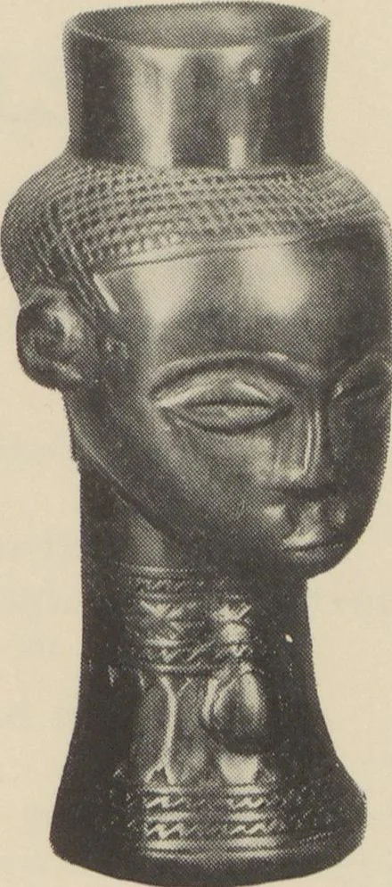 An illustration from Blondiau-Theatre Arts collection of primitive African art : on exhibition, February 7th to March 5th, 1927, The New Art Circle, 1927, leaf 13