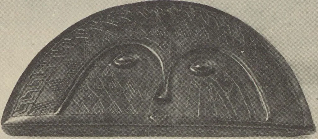 An illustration from Blondiau-Theatre Arts collection of primitive African art : on exhibition, February 7th to March 5th, 1927, The New Art Circle, 1927, leaf 15