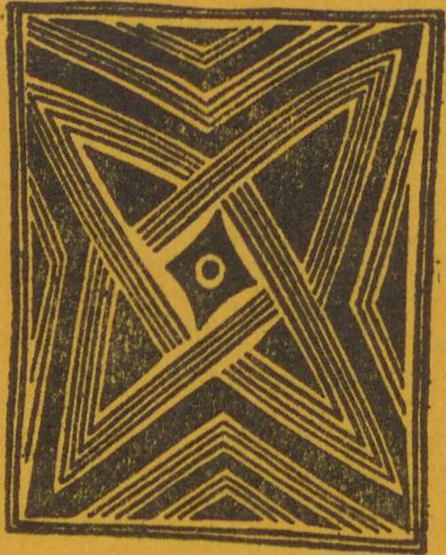 An illustration from Blondiau-Theatre Arts collection of primitive African art : on exhibition, February 7th to March 5th, 1927, The New Art Circle, 1927, leaf 2