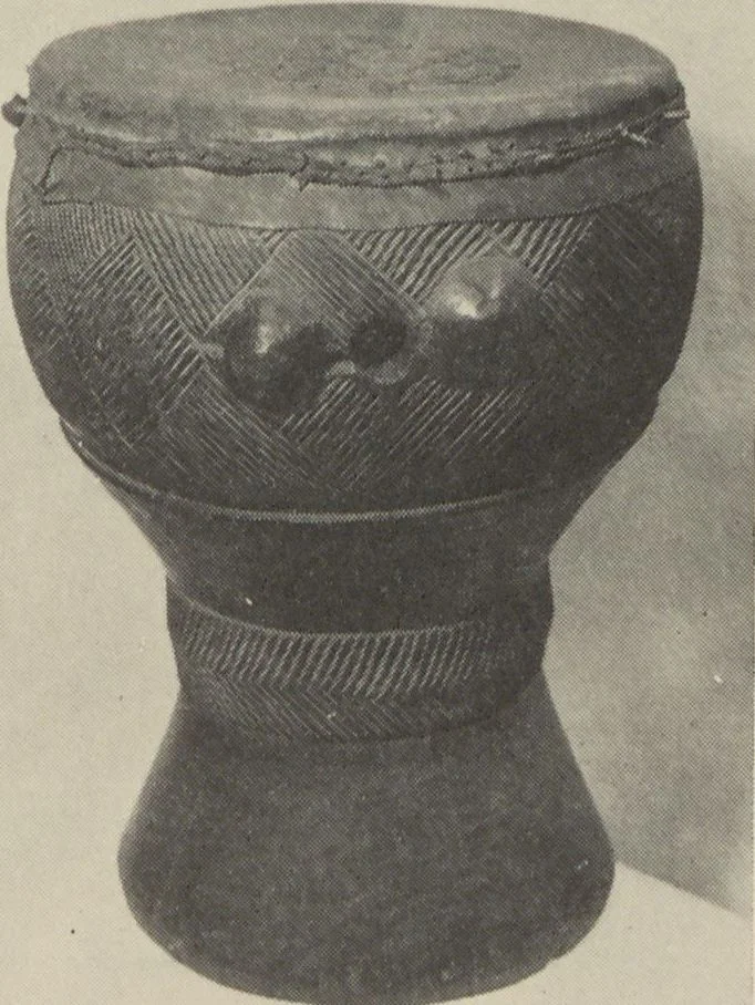 An illustration from Blondiau-Theatre Arts collection of primitive African art : on exhibition, February 7th to March 5th, 1927, The New Art Circle, 1927, leaf 25