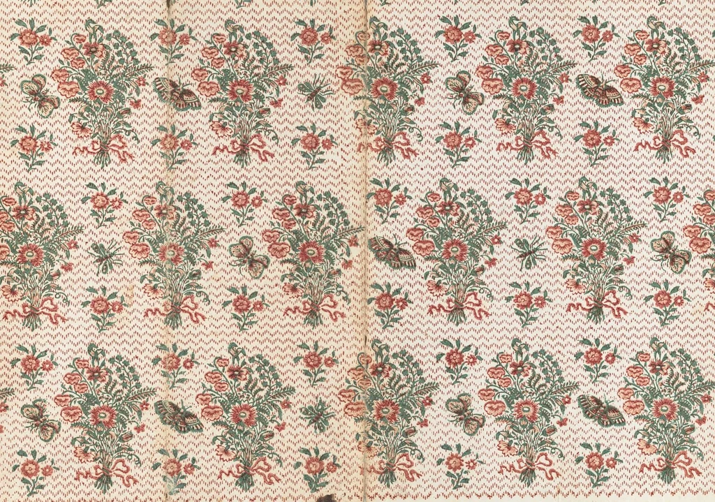 An illustration from A collection of 18th century and early 19th century decorative papers, 1700, leaf 20